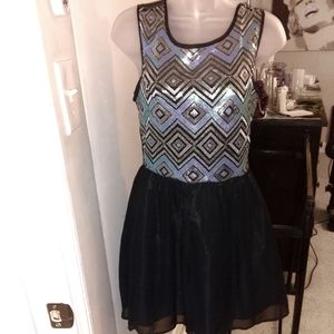 Sequence top princess bottom dress